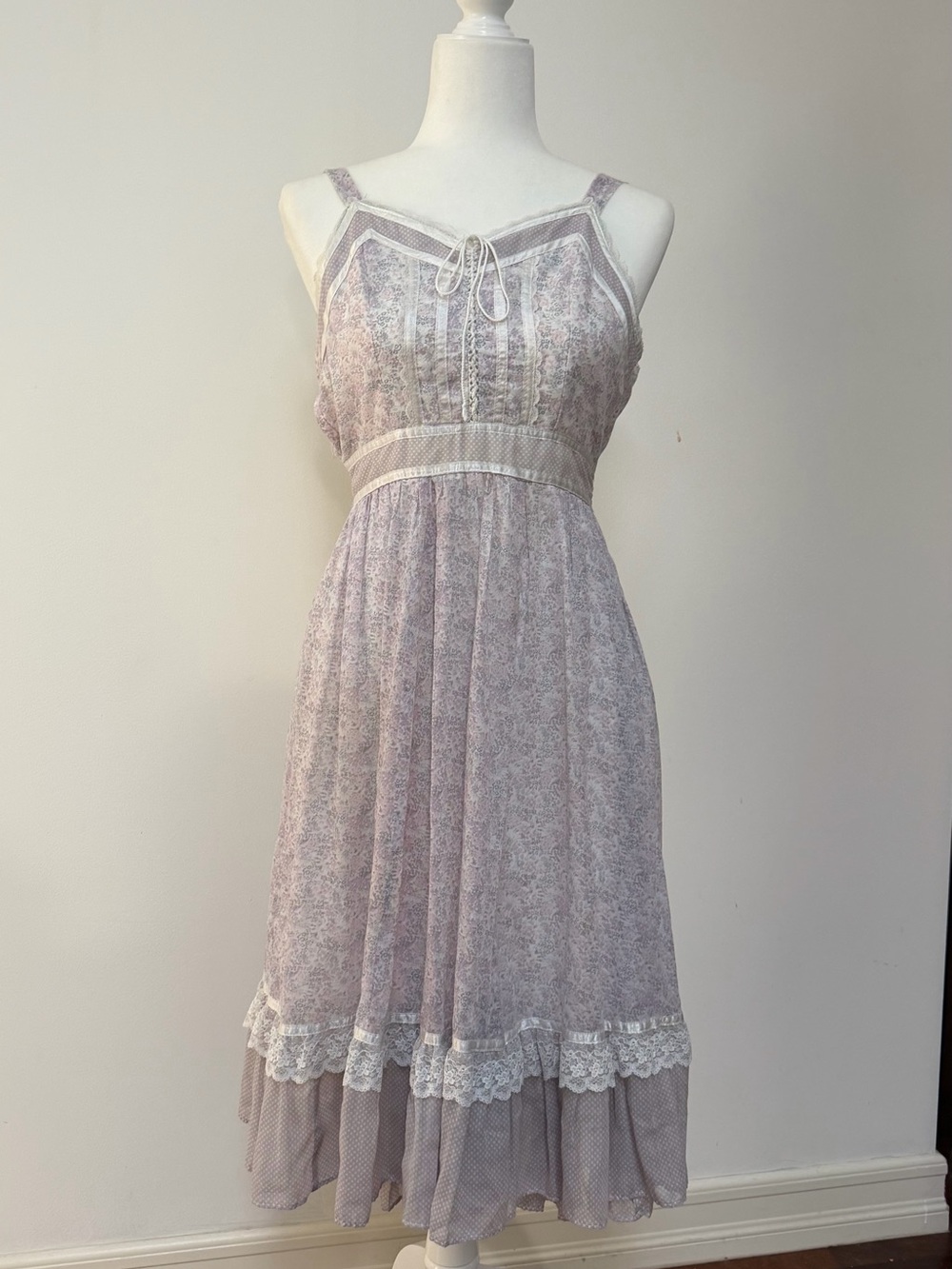 Vintage Gunne Sax “Jeunes Filles by Jessica” dress, size 12